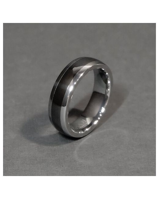 Carraji Кольцо размер 18 черный серебряный