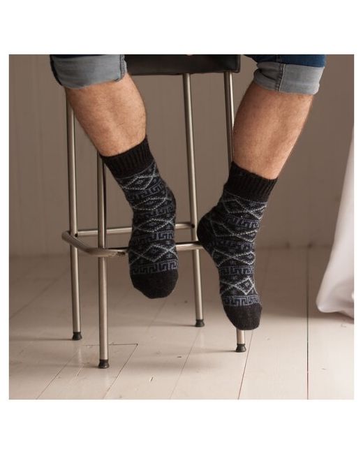 Бабушкины носки носки 1 пара классические размер 41-43 черный