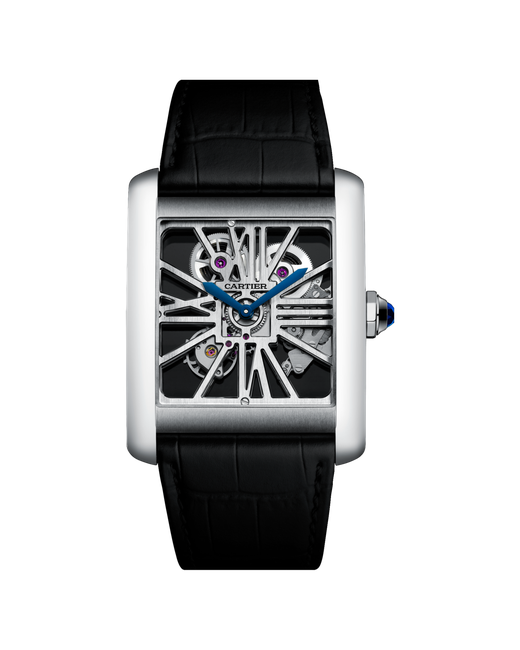 Cartier Наручные часы Tank MC W5310026 серебряный черный
