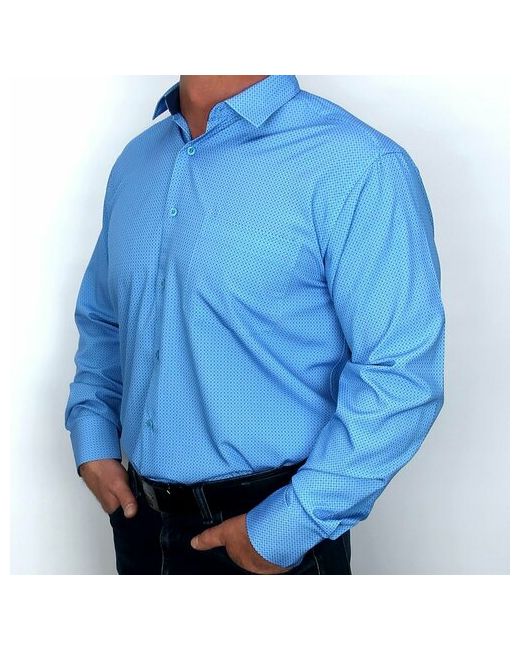 Alexander Matin Рубашка размер бирюзовый