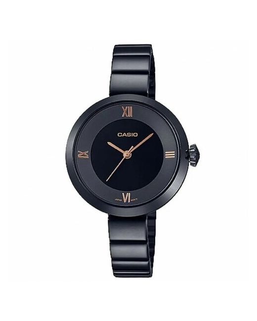 Casio Наручные часы LTP-E154B-1A серебряный черный