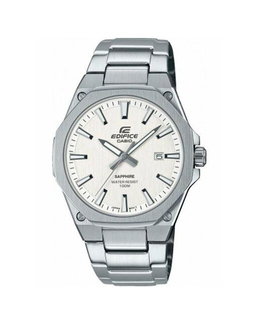 Casio Наручные часы EFR-S108D-7AVUEF белый серебряный