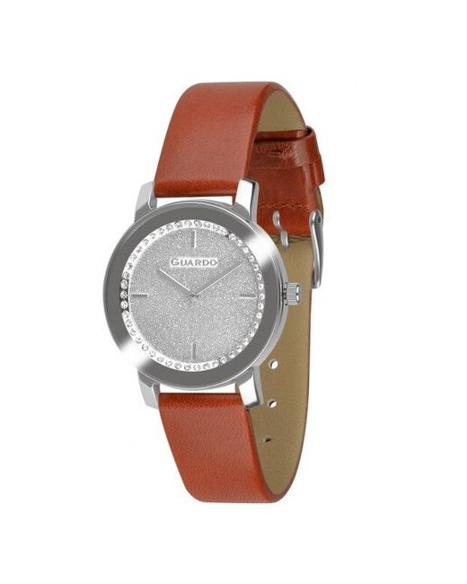 Guardo Наручные часы Часы наручные Premium 12477-1 коричневый серебряный