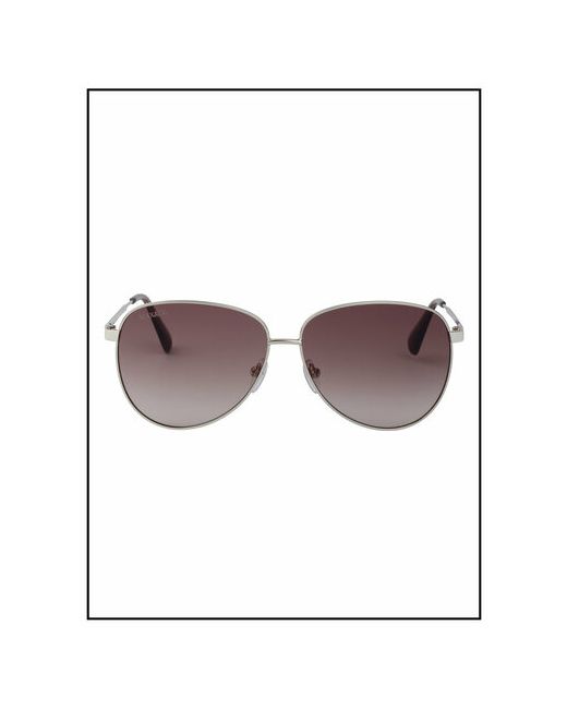 Max & Co. Солнцезащитные очки круглые оправа с защитой от УФ градиентные серебряный