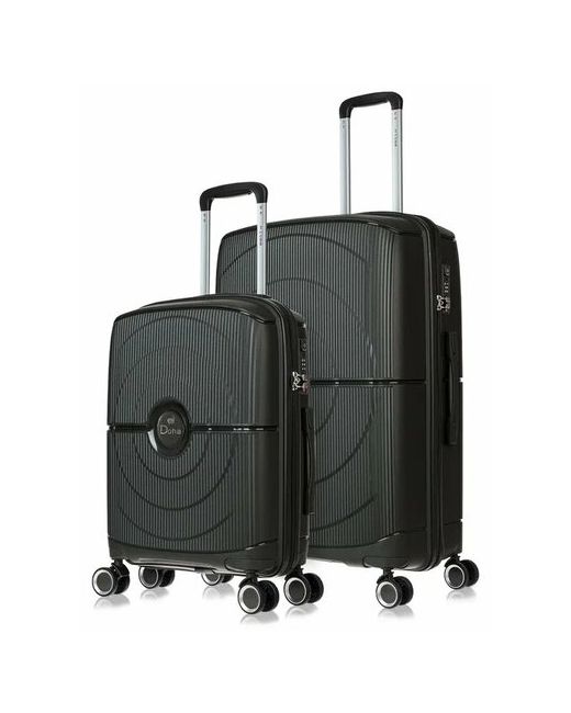 Lcase Комплект чемоданов Lcase Doha 2 шт. водонепроницаемый 112.5 л размер