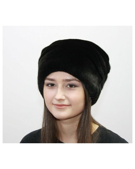 Мария Шапка шлем норковая зимняя подкладка размер 60