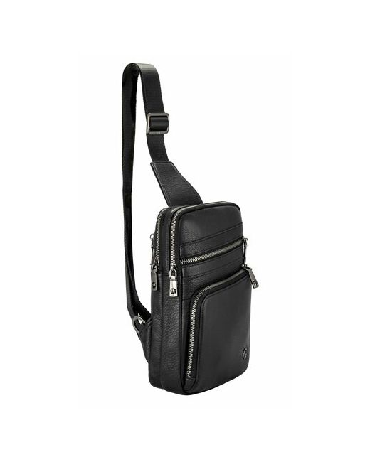 Hht Сумка слинг сумка-слинг через плечо 3377 повседневная внутренний карман регулируемый ремень черный