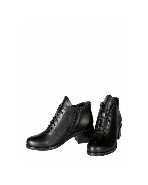 Kroitor M shoes Ботинки Б8-02-612/черный37 демисезонныенатуральная кожа размер