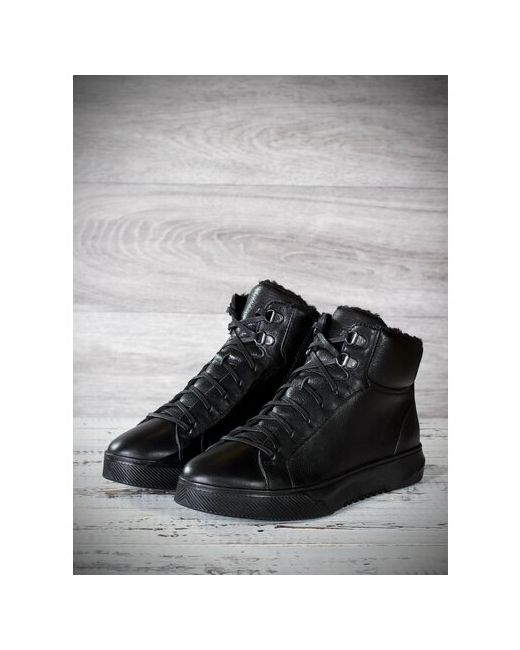 Kroitor M shoes Кеды К8-02-241/черный38 зимние натуральная кожа полнота R размер
