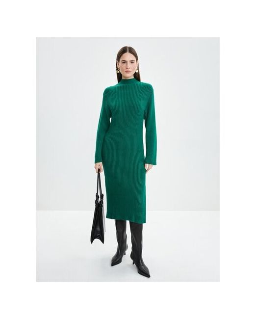 Zarina Платье размер RU 50 зеленый