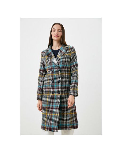 Azellricca Пальто-пиджак демисезонное силуэт прямой удлиненное размер 50