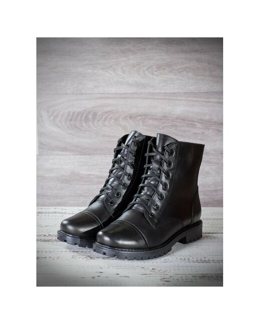 Kroitor M shoes Ботинки Б8-02-088/черный38 зимниенатуральная кожа полнота G размер