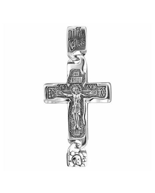 Ювелирочка Серебряная подвеска-крест Спаси и Сохрани. Освящено.
