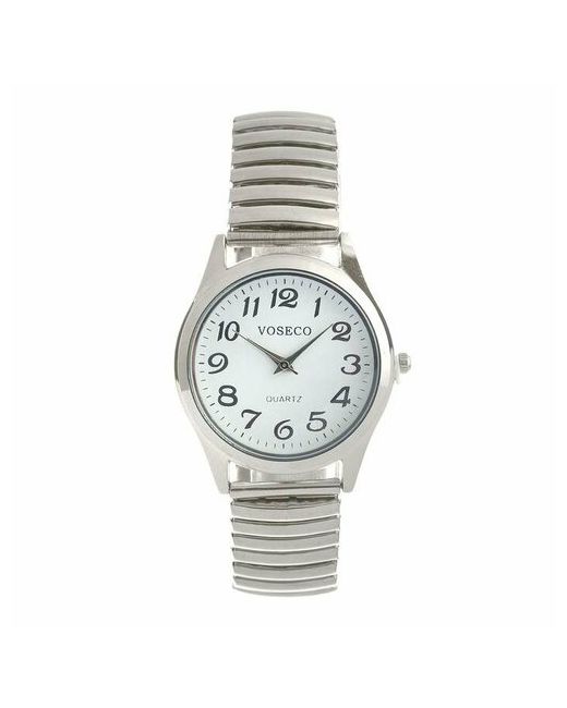 MikiMarket Наручные часы Часы наручные браслет резинка серебро d4cм.