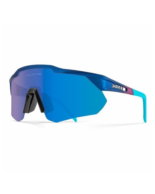 Kapvoe Солнцезащитные очки сменные линзы спортивные с защитой от УФ синий