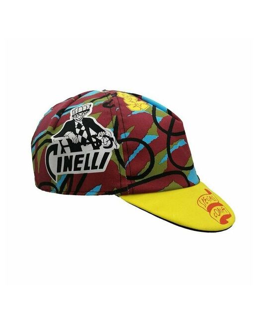 Cinelli Кепка шлем Бейсболка Cap Speciale Corsa Braulio Yellow летняя размер OneSize желтый