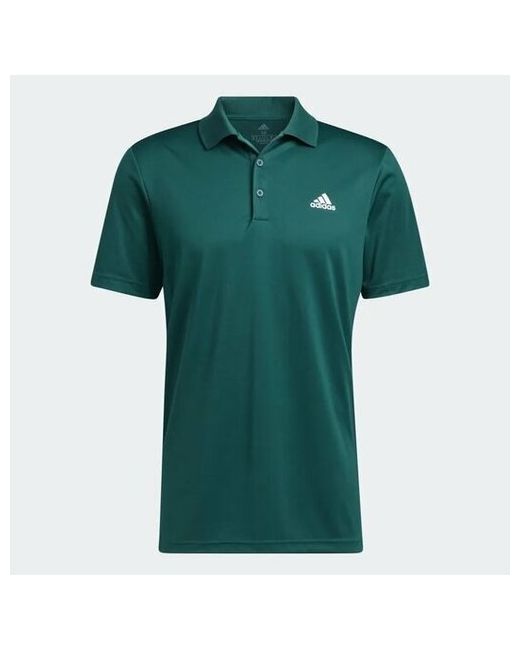 Adidas Теннисное поло силуэт полуприлегающий размер зеленый