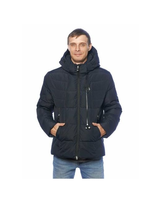 Clasna куртка зимняя силуэт прямой внутренний карман капюшон карманы манжеты размер 48