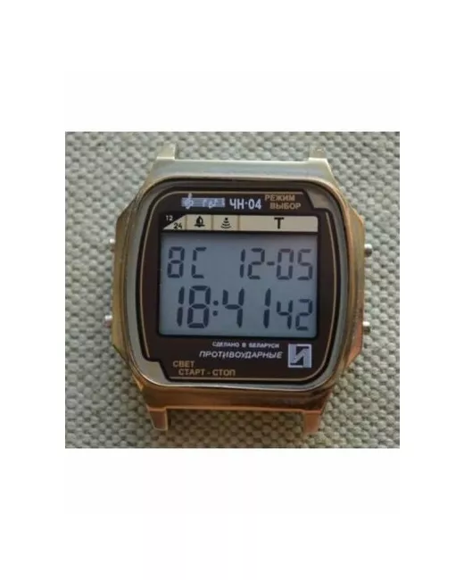 Электроника Наручные часы ЧН-04 нт 1222 серебряный