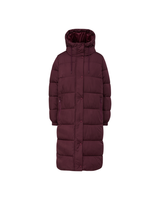 s.Oliver куртка демисезон/зима удлиненная силуэт прямой капюшон карманы размер 44
