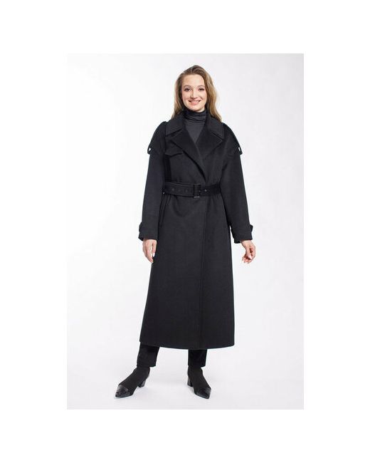 Modetta_style Пальто демисезонное силуэт прямой удлиненное размер 44