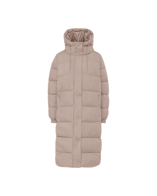 s.Oliver куртка демисезон/зима удлиненная силуэт прямой капюшон карманы размер 42