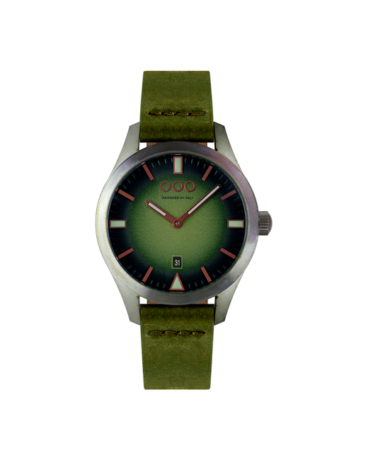 Out Of Order Наручные часы наручные зеленого цвета из нержавеющей стали Размер onesize