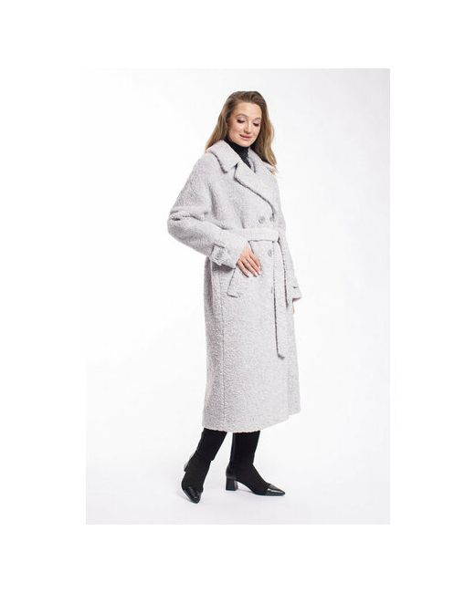 Modetta_style Пальто зимнее силуэт свободный удлиненное размер 46
