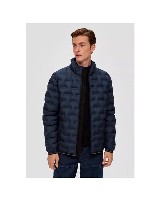 s.Oliver куртка демисезон/зима силуэт прямой без капюшона карманы манжеты подкладка стеганая утепленная размер