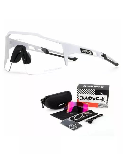 Kapvoe Солнцезащитные очки спортивные поляризационные фотохромные
