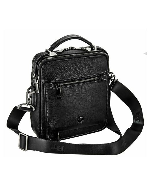 Hht Сумка барсетка сумка-барсетка 3151 классическая внутренний карман черный