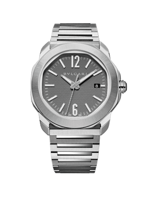 Bvlgari Наручные часы Octo Roma 103740 серый серебряный