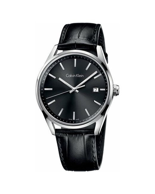 Calvin Klein Наручные часы K4M211. C3 черный серебряный