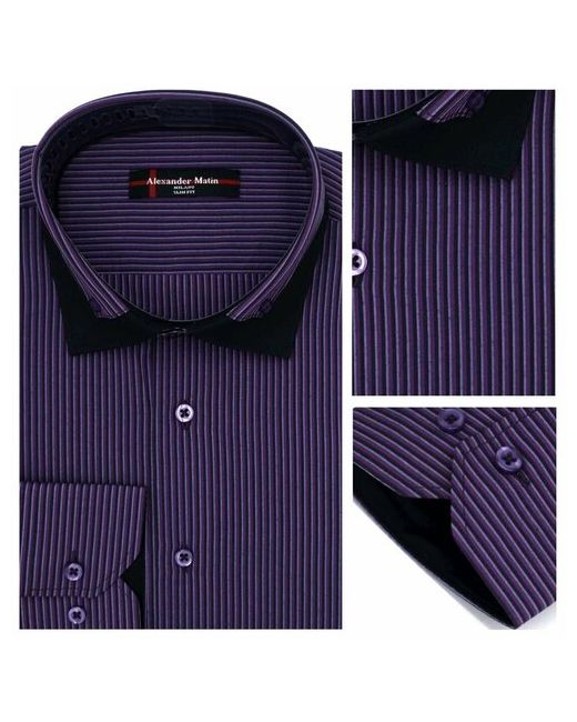 Alexander Matin Рубашка размер фиолетовый