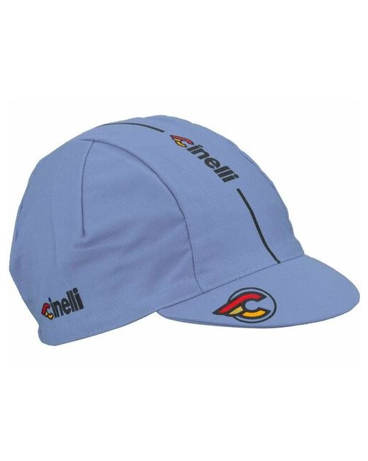 Cinelli Кепка шлем Бейсболка Supercorsa Laser Blue летняя размер OneSize