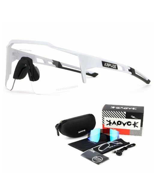 Kapvoe Солнцезащитные очки спортивные фотохромные поляризационные