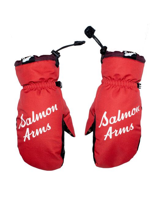 Salmon Arms Варежки размер красный черный