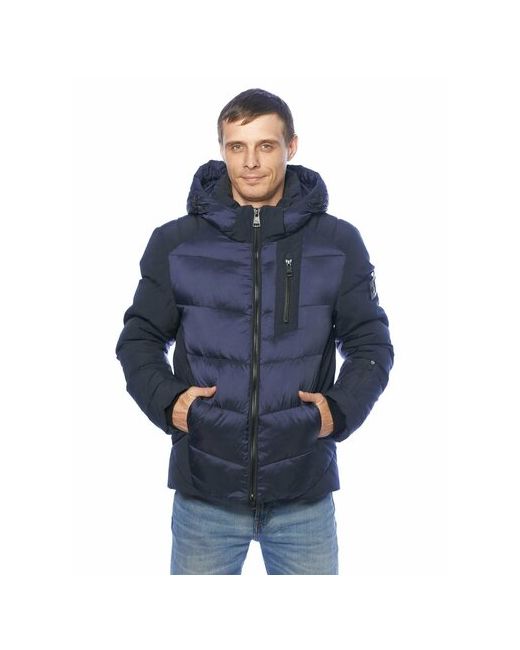 Clasna куртка зимняя внутренний карман капюшон карманы манжеты размер 48