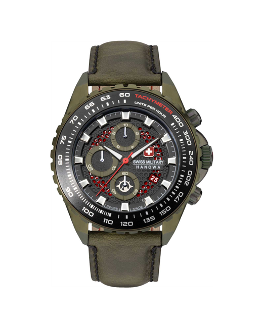 Swiss Military Hanowa Наручные часы SMWGC2102290 черный зеленый