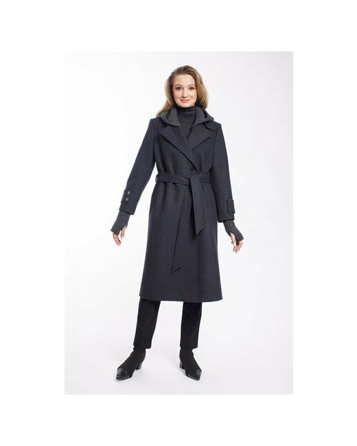 Modetta_style Пальто демисезонное силуэт прямой удлиненное размер 44