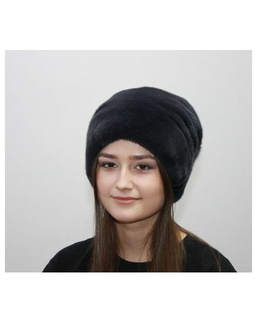 Мария Шапка шлем норковая зимняя подкладка размер 56 57