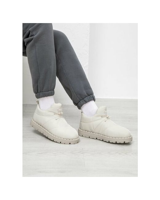 SOPRA footwear Полусапоги дутики CB2-8173/молочный39 зимние полнота 6 водонепроницаемые размер 39