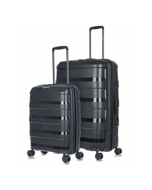 L'Case Комплект чемоданов Monaco 2 шт. водонепроницаемый 129 л размер