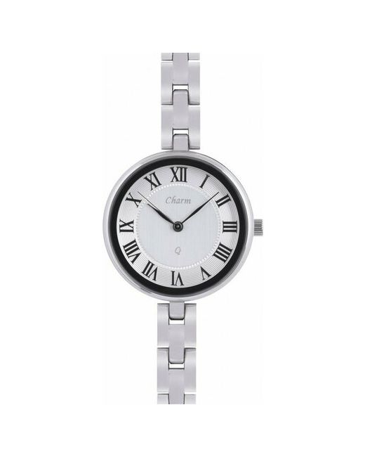 Русское время Наручные часы Часы Charm 70550055 кварцевые на браслете серебряный