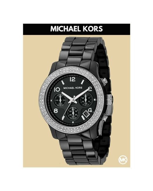 Michael Kors Наручные часы Часы Черные Керамика