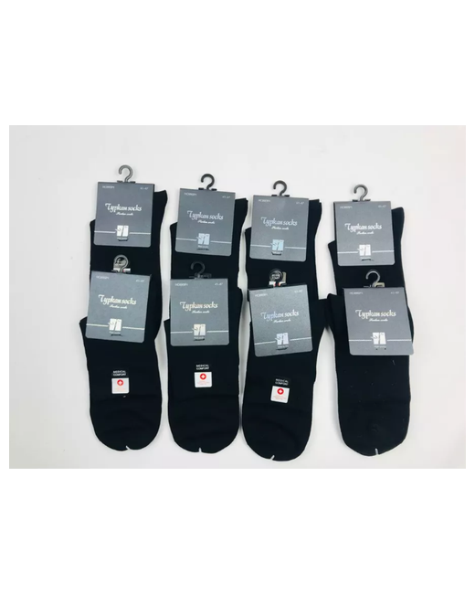 Turkan носки 8 пар классические утепленные на Новый год размер черный