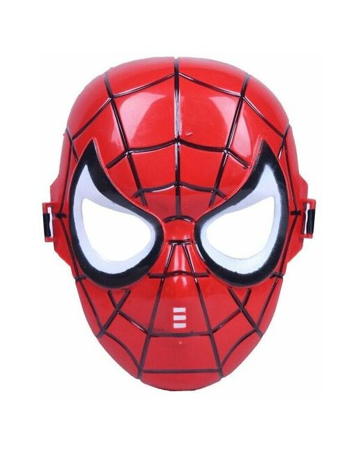 Riota Карнавальная маска пластиковая на Хэллоуин Человек-паук
