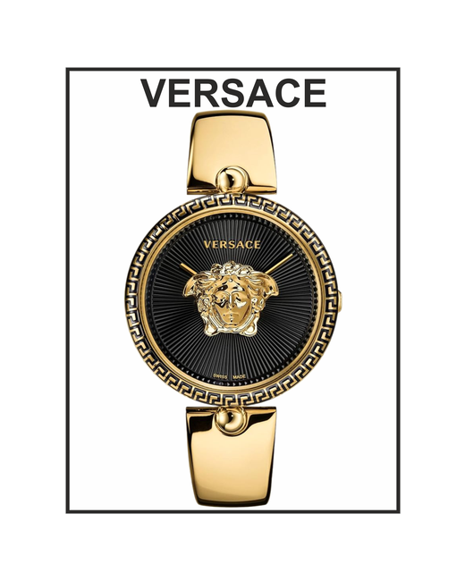 Versace Наручные часы Женские наручные золотые кварцевые оригинальные