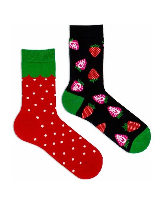 carnavalsocks носки высокие ароматизированные 90 den размер красный черный