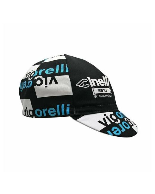 Cinelli Кепка шлем Бейсболка Cap Vigorelli Black летняя размер OneSize мультиколор